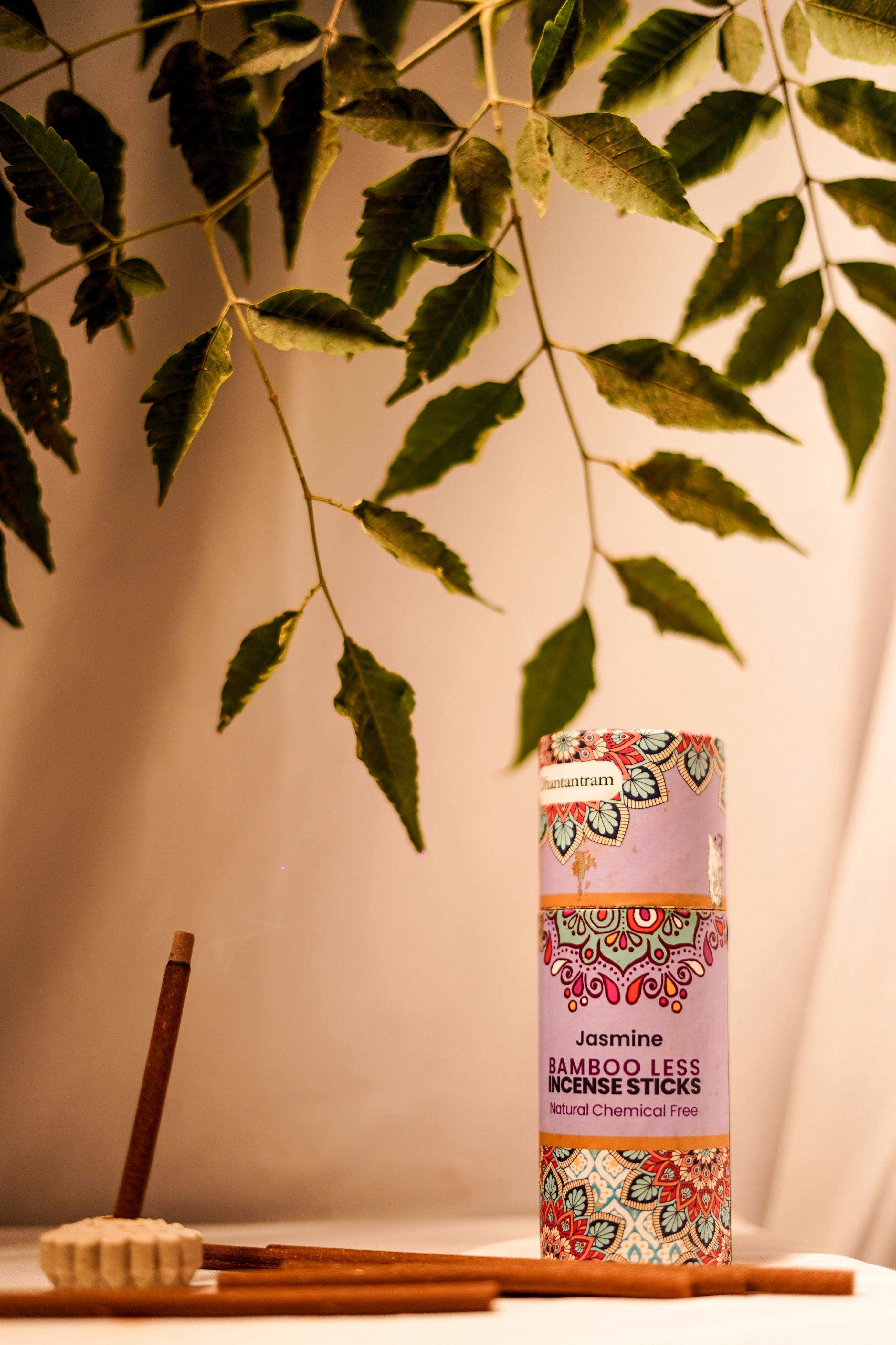 Premium Flower Bamboo less Incense Stick Bundle Dhantantram